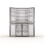 Whirlpool 594 Litre Four Door American Fridge Freezer - Stainless Steel