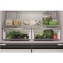 Whirlpool 594 Litre Four Door American Fridge Freezer - Stainless Steel