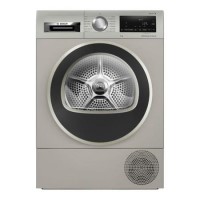 Bosch Series 6 9kg Heat Pump Tumble Dryer - Silver
