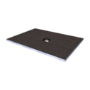 GRADE A1 - 1600x900mm Wet Room Tile-Ready Shower Tray Former 30mm with Square Centre Drain – Live Your Colour