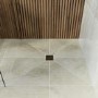 GRADE A1 - 900x900mm Square Level Acess Wet Room Shower Tray Former with Square Centre Drain - Live Your Colour