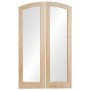 XL Joinery Glazed Clear Pine Newland Arched French Pair