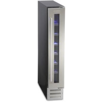 Montpellier WS7SDX 7 Bottle Wine Cooler - Stainless Steel