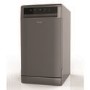 Whirlpool WSFE2B19X 10 Place Slimline Freestanding Dishwasher - Stainless Steel