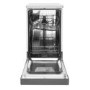 Whirlpool WSFE2B19X 10 Place Slimline Freestanding Dishwasher - Stainless Steel
