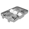 Whirlpool WSFO3T223PCX 7 Place Slimline Freestanding Dishwasher - Stainless Steel