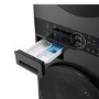 LG WashTower 12kg Wash 10kg Dry 1400rpm Stacked Washer Dryer - Black