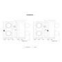 LG WashTower 12kg Wash 10kg Dry 1400rpm Stacked Washer Dryer - White