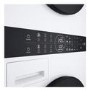 LG WashTower 12kg Wash 10kg Dry 1400rpm Stacked Washer Dryer - White