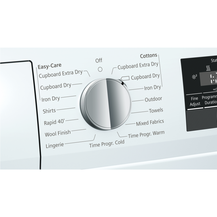 Siemens iQ300 Freestanding Heat Pump Tumble Dryer - White