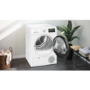 Siemens iQ300 8kg Condenser Tumble Dryer - White