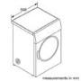 Bosch WTA74200GB Classixx 7kg Freestanding Vented Tumble Dryer - White