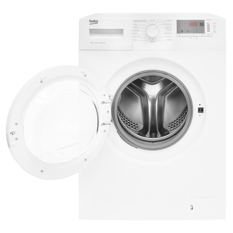Refurbished Beko WTG721M1W Freestanding 7KG 1200 Spin Washing Machine White