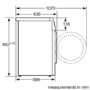 Bosch Series 4 8kg Freestanding Heat Pump Tumble Dryer - White