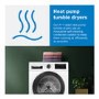 Bosch Series 4 8kg Heat Pump Tumble Dryer - White