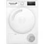 Bosch Series 4 8kg Heat Pump Tumble Dryer - White