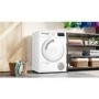 Bosch Series 4 8kg Heat Pump Tumble Dryer - White