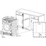 Refurbished Beko WTIK72111 Integrated 7KG 1200 Spin Washing Machine