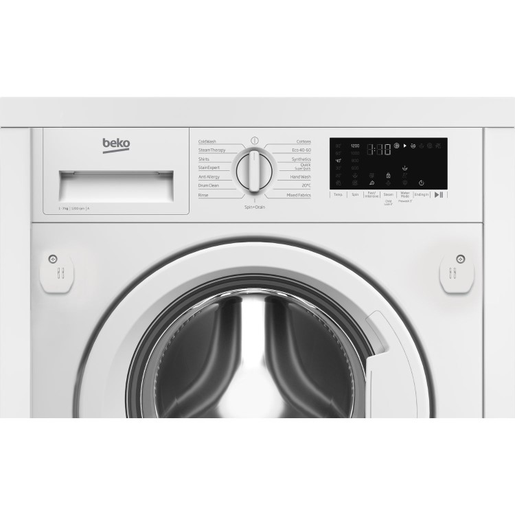 Beko 7kg 1400rpm Integrated Washing Machine - White