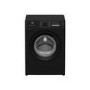 Refurbished Beko RecycledTub WTL94151B Freestanding 9KG 1400 Spin Washing Machine Black
