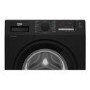 Refurbished Beko RecycledTub WTL94151B Freestanding 9KG 1400 Spin Washing Machine Black