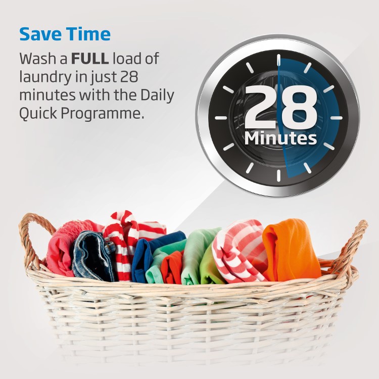 Beko RecycledTub® 9kg 1400rpm Washing Machine - Black