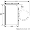 Bosch Series 4 8kg Freestanding Condenser Tumble Dryer - White