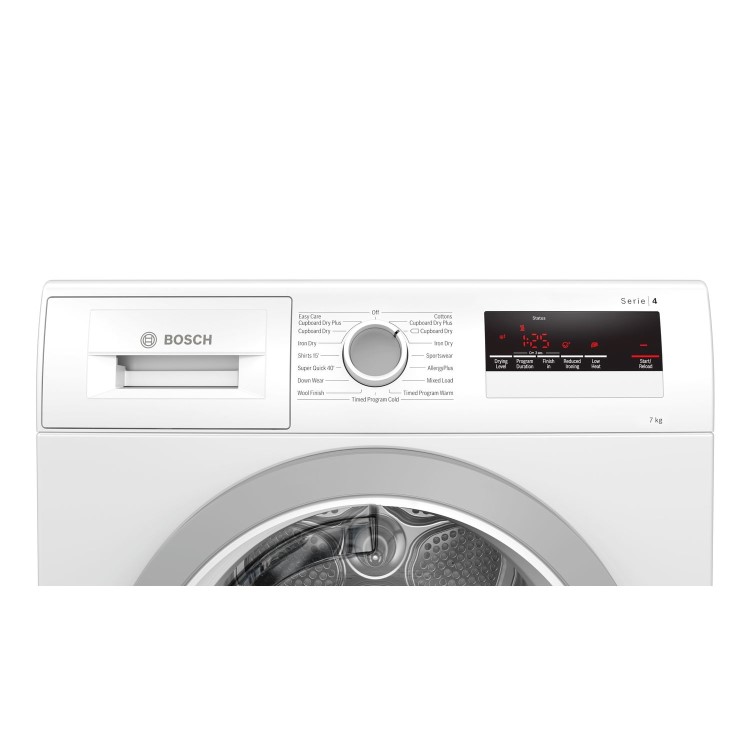 Bosch Series 4 7kg Freestanding Condenser Tumble Dryer - White
