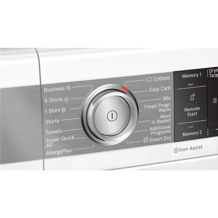 Refurbished Bosch Serie 8 WTX88EH9GB Freestanding Heat Pump 9KG Tumble Dryer White