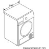 Bosch Series 8 9kg Freestanding Heat Pump Tumble Dryer - White