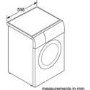 Bosch WVG3046SGB 8kg Wash 5kg Dry 1500rpm Freestanding Washer Dryer-Silver