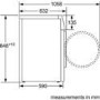 Bosch WVG3046SGB 8kg Wash 5kg Dry 1500rpm Freestanding Washer Dryer-Silver