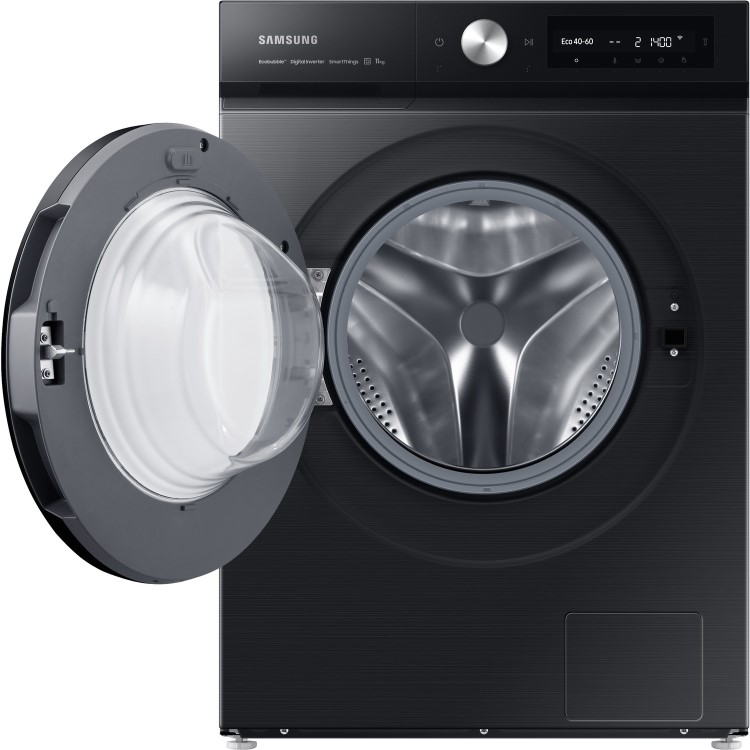 Refurbished Samsung Series 5+ WW11BB504DABS1 Freestanding 11KG 1400 Spin Washing Machine Black
