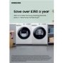 Refurbished Samsung Series 5+ WW11BB504DABS1 Freestanding 11KG 1400 Spin Washing Machine Black