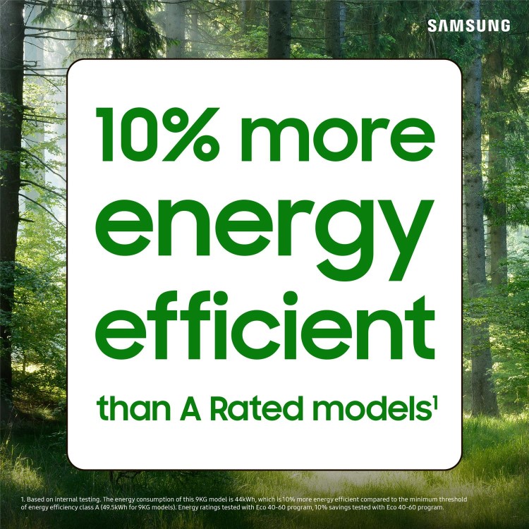 Samsung Series 6 AI Energy 11kg 1400rpm Smart Washing Machine - White