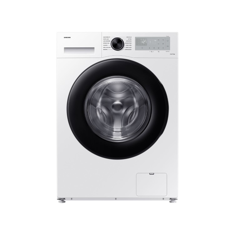 Refurbished Samsung Series 5 ecoBubble WW80CGC04DAHEU Freestanding 8KG 1400 Spin Washing Machine White