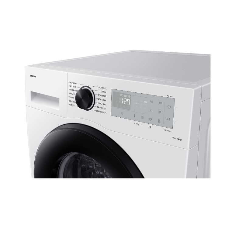 Refurbished Samsung Series 5 ecoBubble WW80CGC04DAHEU Freestanding 8KG 1400 Spin Washing Machine White