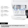 Samsung Series 6 AI Energy 9kg 1400rpm Smart Washing Machine - White
