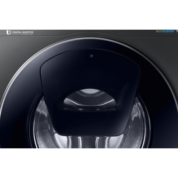 Refurbished Samsung WW90K5413UX AddWash/ EcoBubble Freestanding 9KG 1400 Spin Washing Machine Graphite