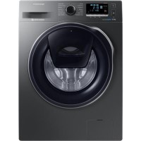 Samsung WW90K6410QX EcoBubble 9kg 1400rpm Freestanding Washing Machine With AddWash - Graphite