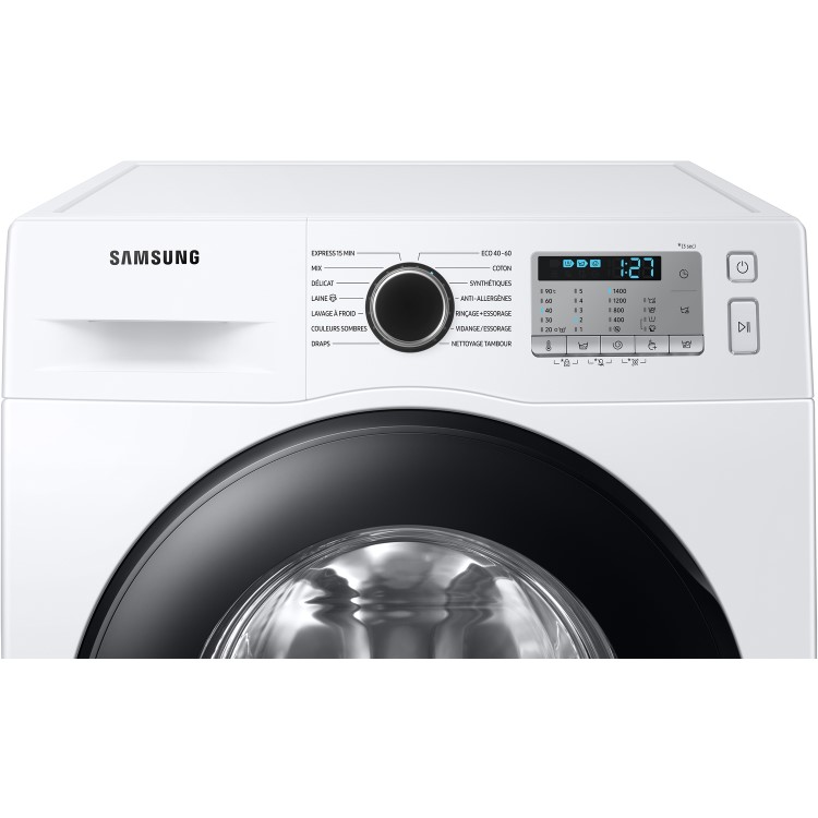 Refurbished Samsung WW90TA046AH/EU EcoBubble Freestanding 9KG 1400 Spin Washing Machine White