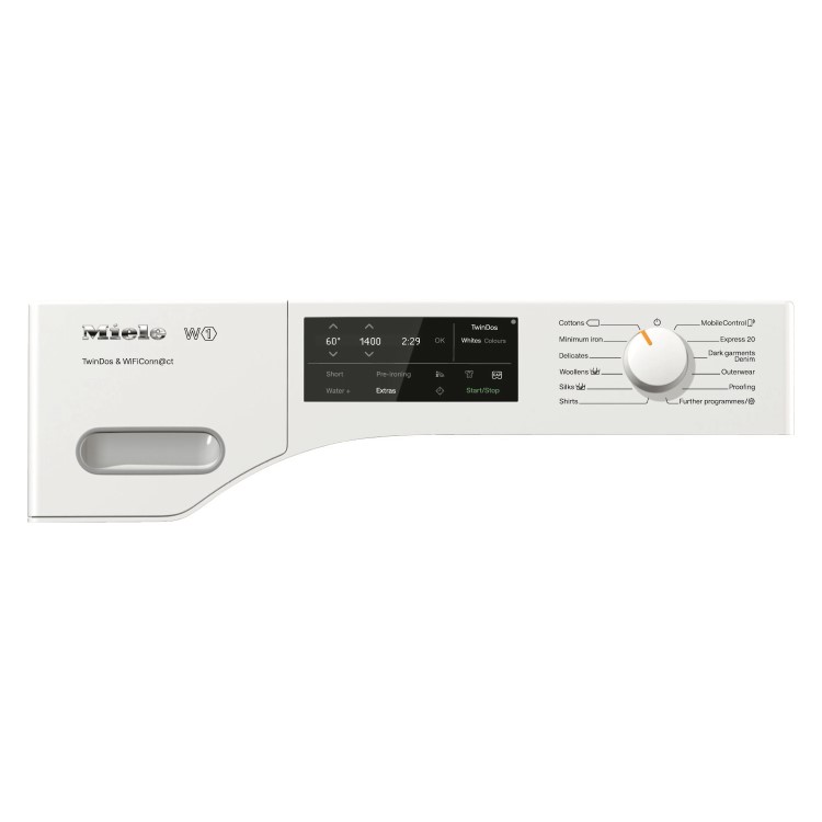 Miele WWE660TwinDos Ultra Efficient 8kg 1400rpm Freestanding Washing Machine With TwinDos - White