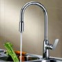 GRADE A1 - Taylor & Moore Windermere Single Lever Chrome Monobloc Kitchen Tap with Pull out Nozzle Spray