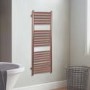 GRADE A1 - Rose Gold Heated Towel Rail Radiator 1200 x 500mm - Joanna