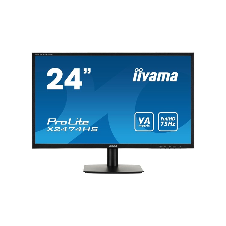 Iiyama ProLite X2474HS-B1 24" Full HD HDMI Monitor 