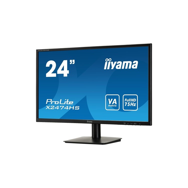 Iiyama ProLite X2474HS-B1 24" Full HD HDMI Monitor 