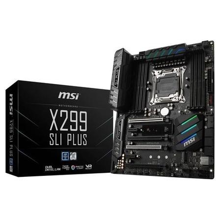 MSI SLI Plus Intel X299 DDR4 LGA 2066 ATX Motherboard