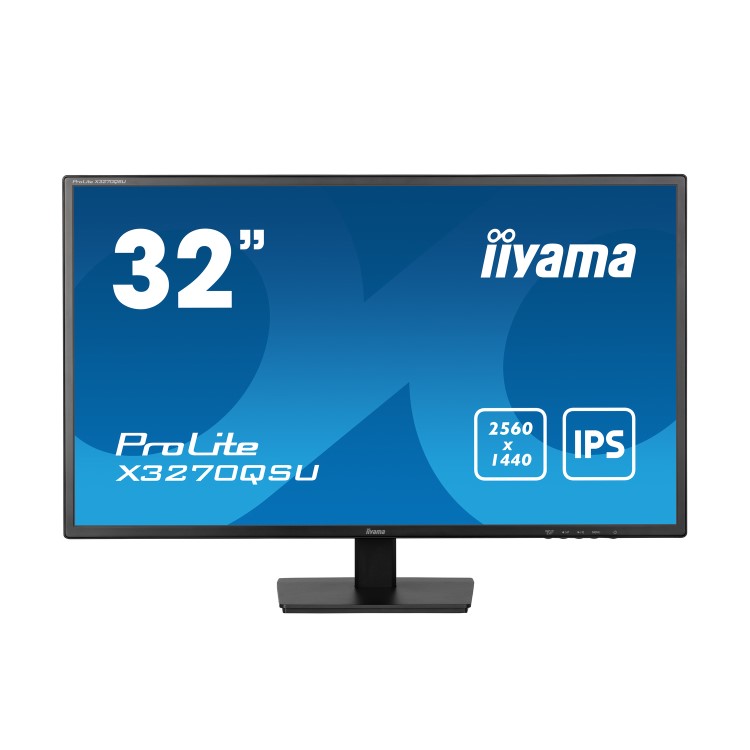 Refurbished iiyama ProLite X3270QSU 32" IPS WQHD Monitor