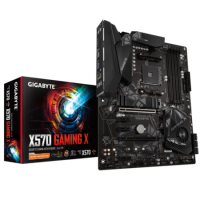 Box Opened Gigabyte AMD Ryzen X570 GAMING X AM4 PCIe 4.0 ATX Motherboard