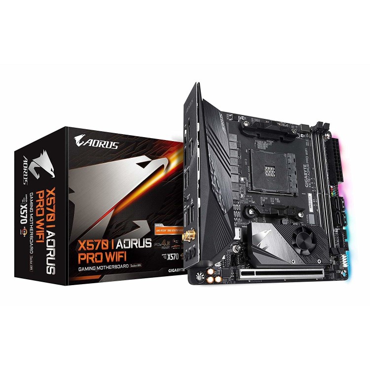 Box Opened Gigabyte X570 I AORUS PRO WIFI AMD Motherboard